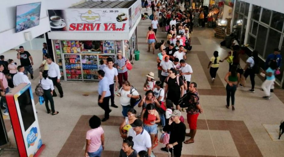 Terminal de transporte de Santa Marta. 