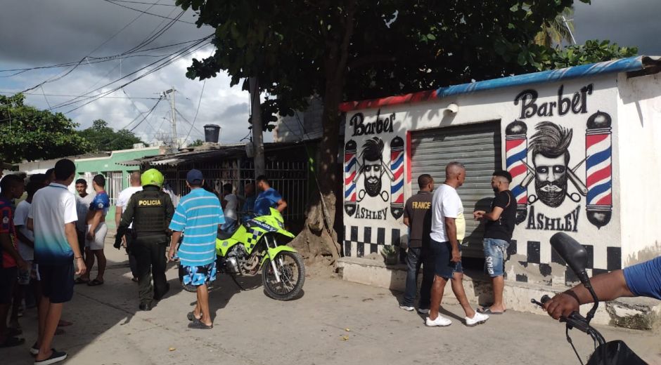 Este atentado a bala se registró en la tarde de este sábado. 