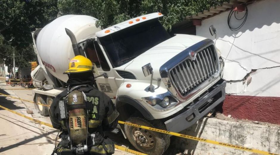 Bomberos Santa Marta Lugar de los hechos.