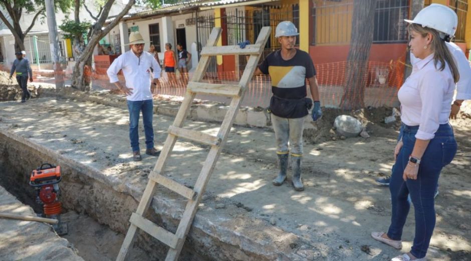 Nuevo tramo que será intervenido en Gaira. 