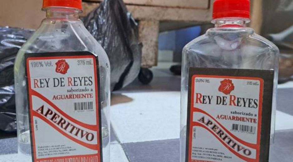 licor adulterado 