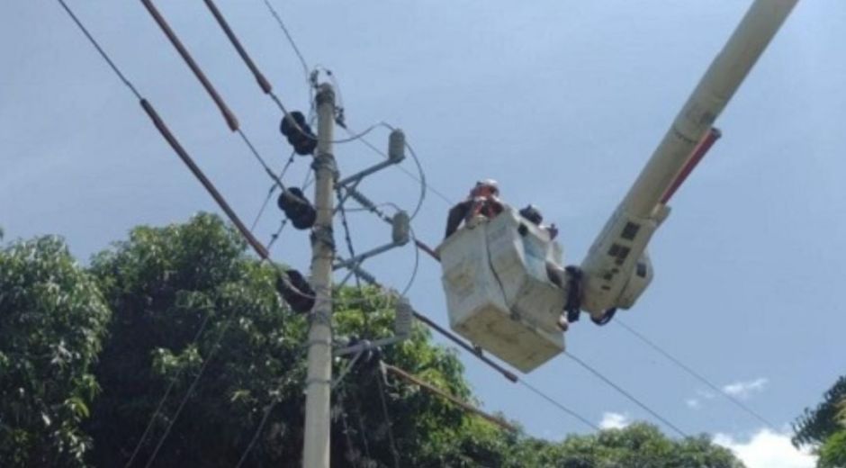 Los trabajos se realizan este jueves. 