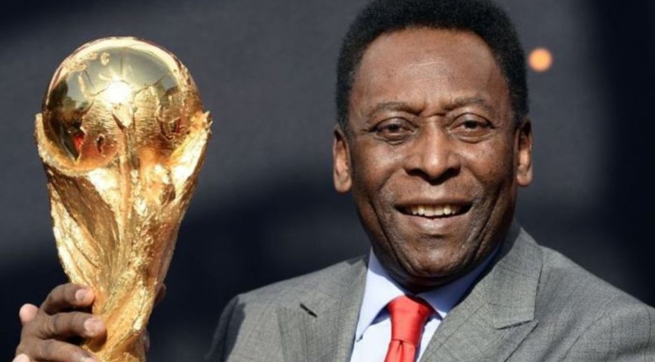 Pelé, ganador de tres mundiales. 