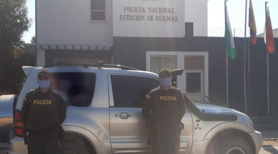 Policía del Magdalena Recuperación de vehículos.