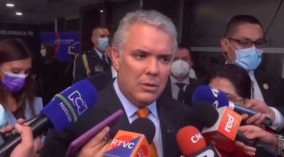 Presidente Duque. 