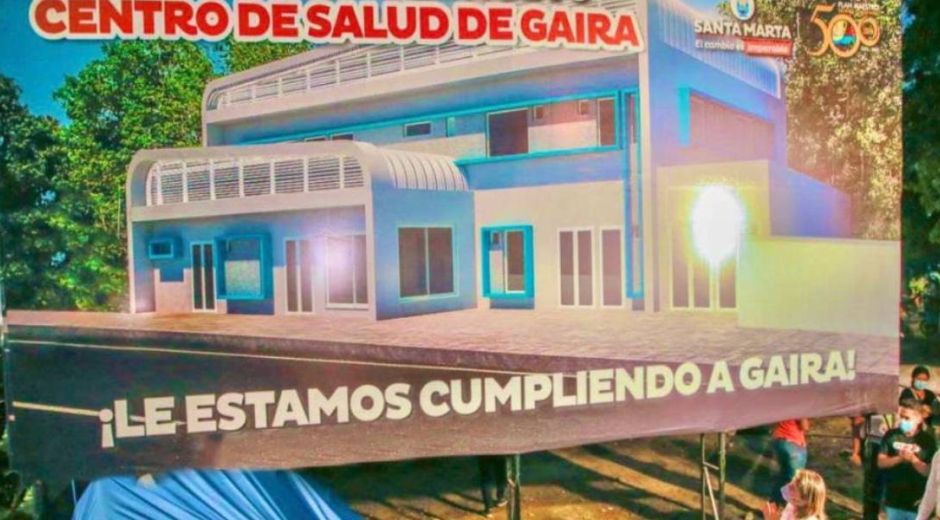 Así sería el nuevo centro de salud de Gaira.