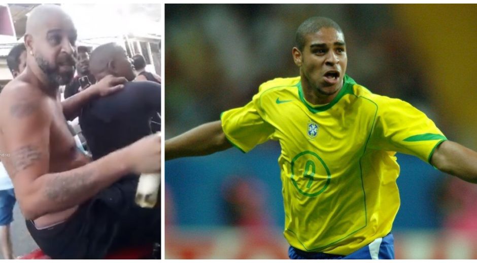 Adriano ahora vive en las favelas.