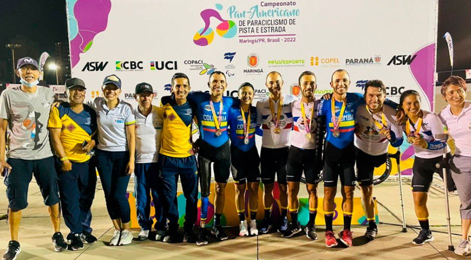 La selección nacional de paraciclismo alcanzó 28 medallas de oro, 13 de plata y 3 de bronce.