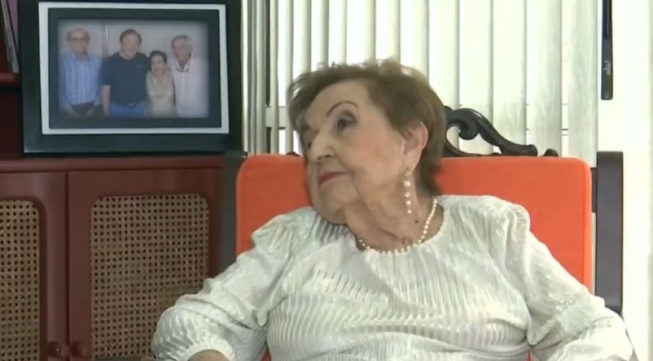 Cecilia Suárez de Hernández, mamá del ingeniero Rodolfo Hernández.