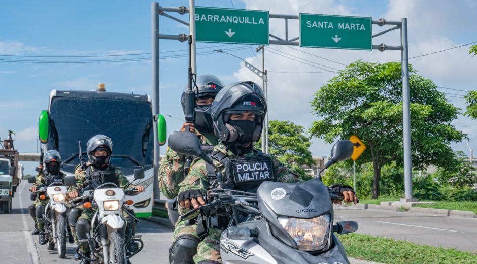 Operativos para garantizar la seguridad en esta zona del país. 