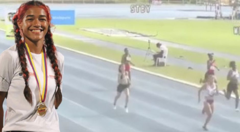 La atleta ganó dos doradas en el nacional sub-18.