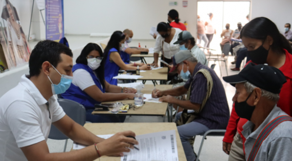 Durante los dos días de jornada, la Unidad para las Víctimas dio orientación y asesoría.