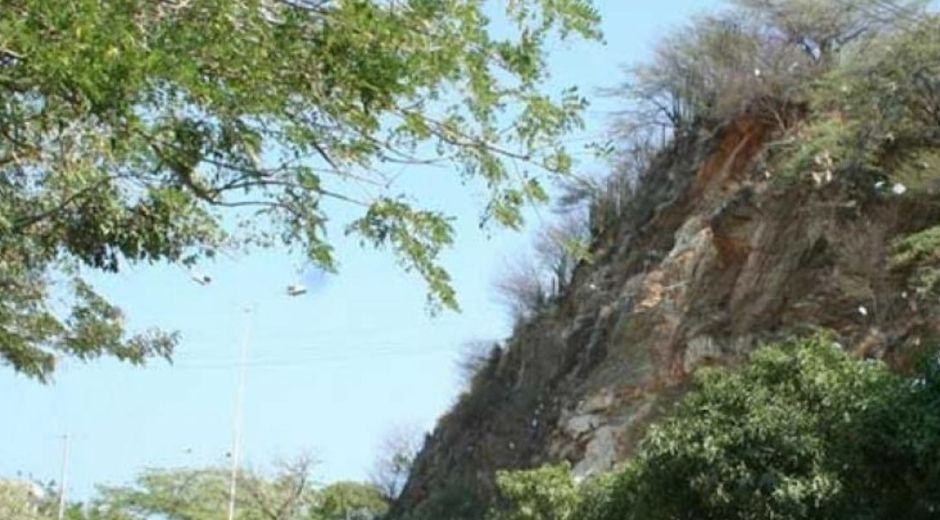 Amenaza de deslizamientos de tierra.