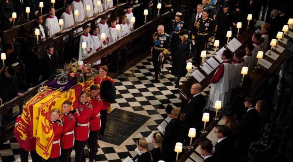  Ceremonia de la reina Isabel II.