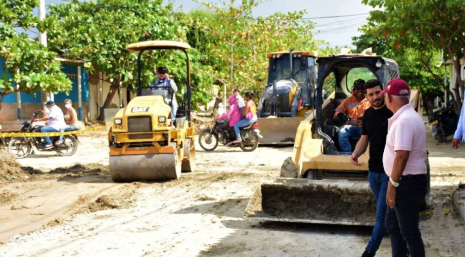 Las obras tienen mano de obra cienaguera.