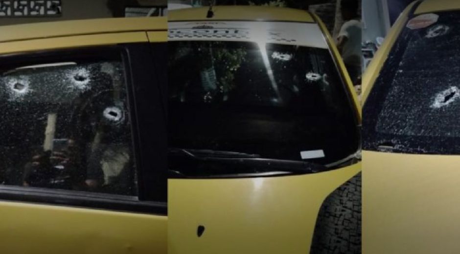 Cortesía Vehículo baleado