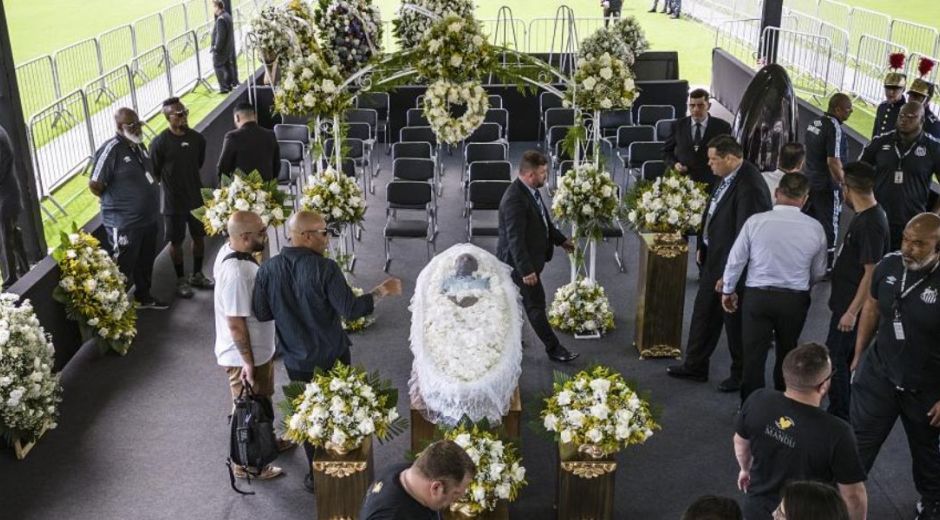 Funeral de Pelé en Brasil
