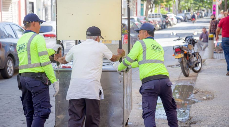 Cortesía Udep en la carrera quinta