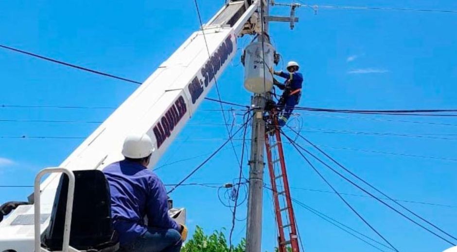 Trabajos de mantenimiento.