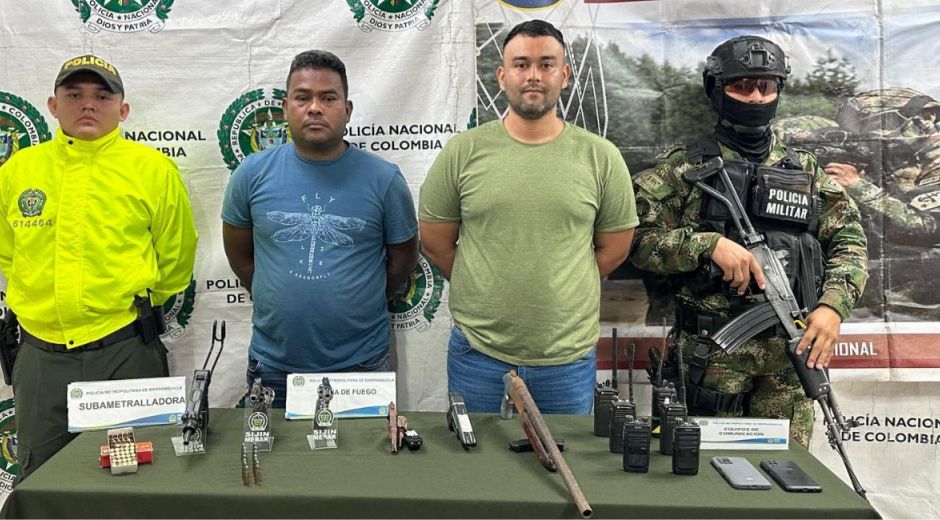 Capturados.