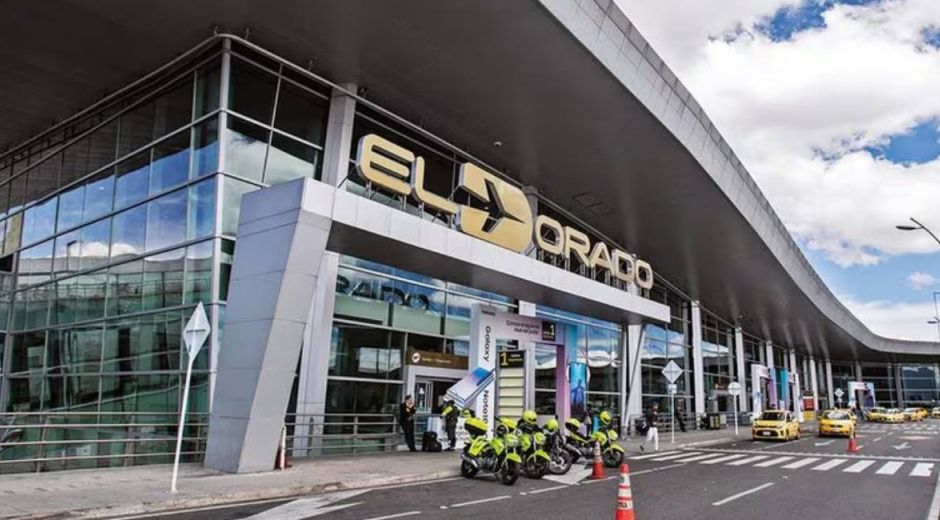 Aeropuerto El Dorado.