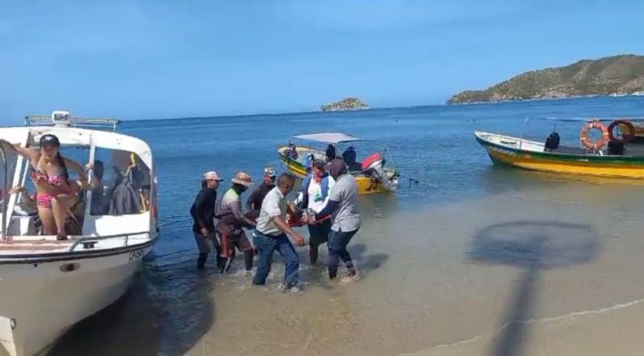 Turista rescatado en Playa Blanca