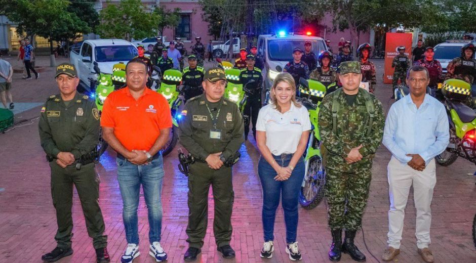 Entrega del parque automotor