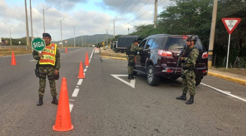 Ejercito Nacional de Colombia Uniformados de la Segunda Brigada.