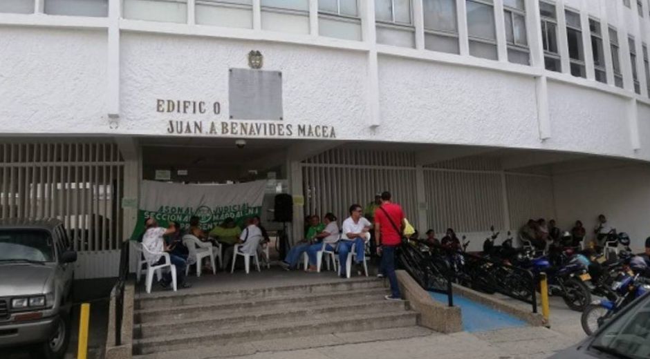 Edificio de juzgados de Santa Marta.