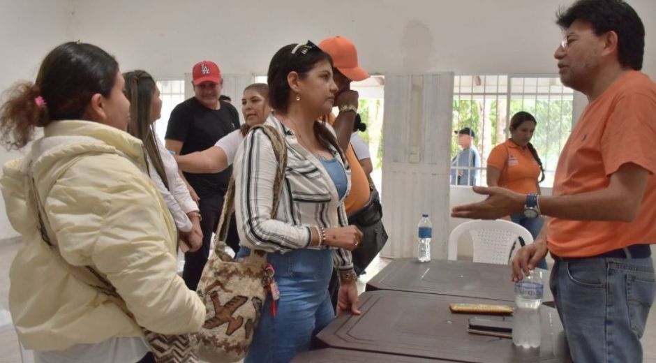 Cortesía Reunión entre funcionarios de la Alcaldía y líderes en Minca
