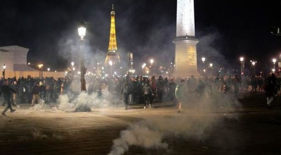 Protestas en París