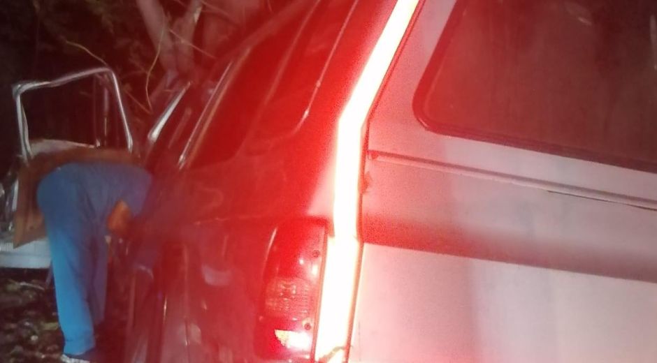 Cortesía Vehículo accidentado.