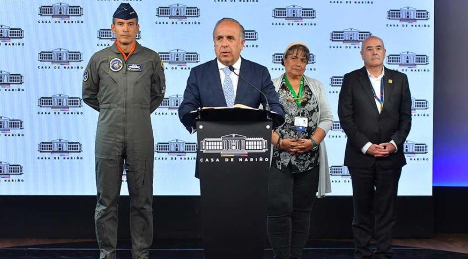 El Ministro de Transporte, Guillermo Reyes.