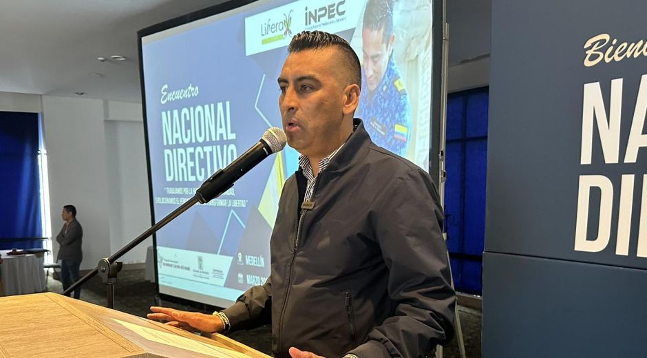 Coronel Daniel Gutiérrez, director del Inpec.