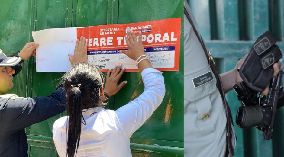 Cierre de chiveras.