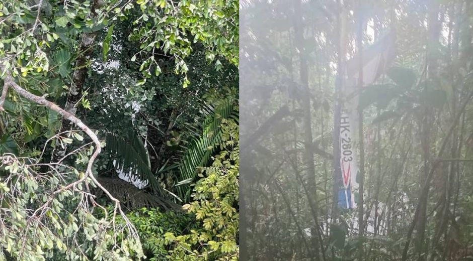 La aeronave cayó en el área de Solano, Caquetá.