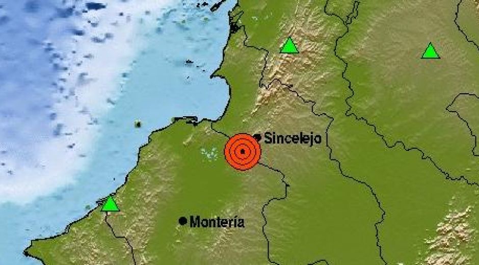 Reporte del sismo.