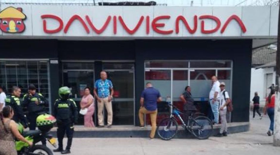 Banco Davivienda del barrio Centro.