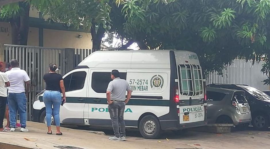 Cortesía Llegada del cuerpo del menor a Medicina legal