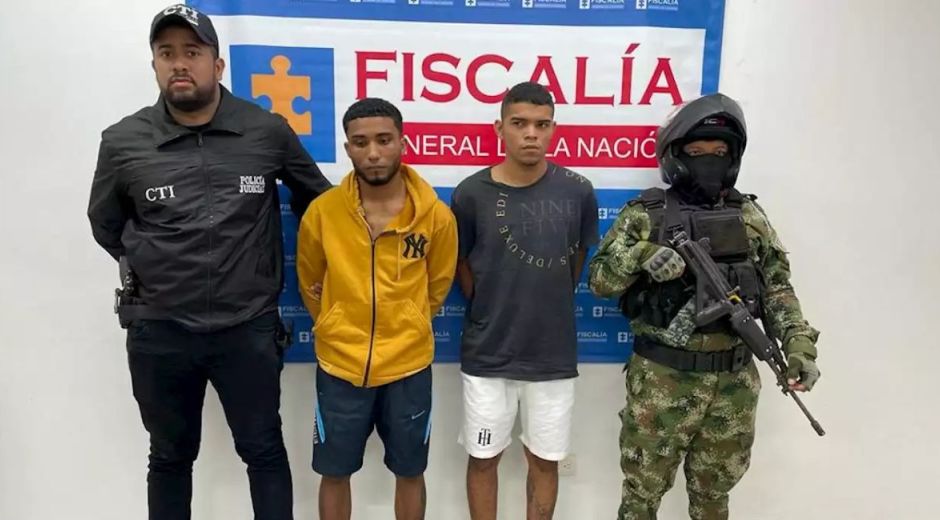 Jairo Javier Arroyo De la Hoz y Mauro Andrés Caro Ibarra, capturados.