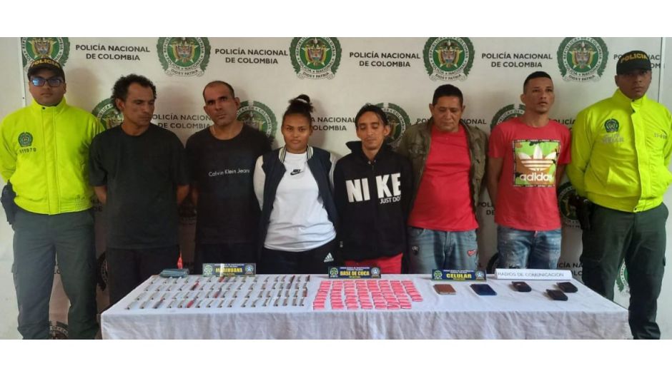 Captura de seis presuntos integrantes de la estructura delincuencial 'Los Horus'.