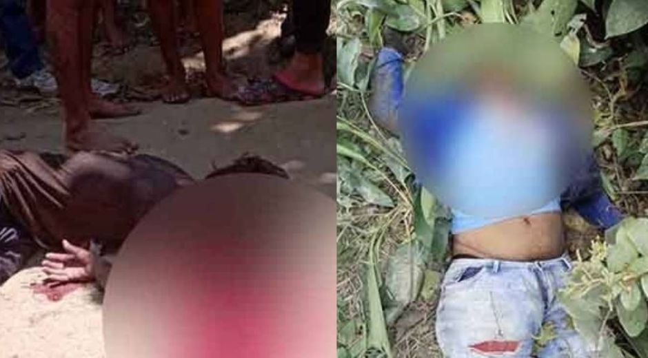 Hombres asesinados en Zona Bananera.