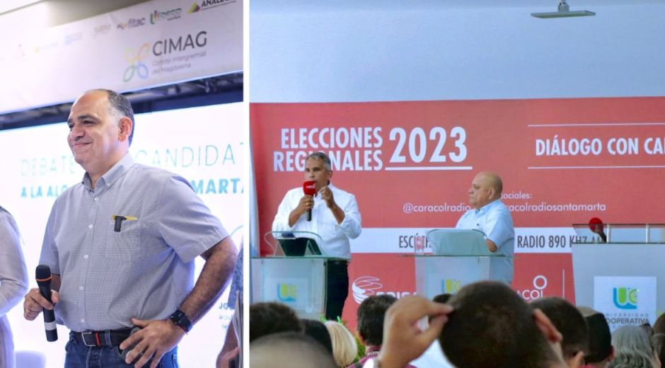 Carlos Pinedo lidera la intención de voto en candidatos habilitados en Santa Marta.