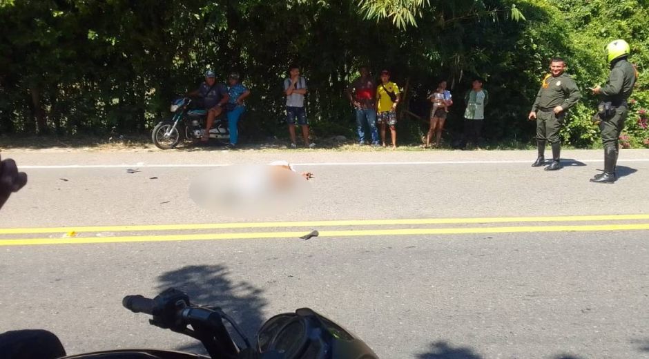 Cortesía Lugar del accidente.
