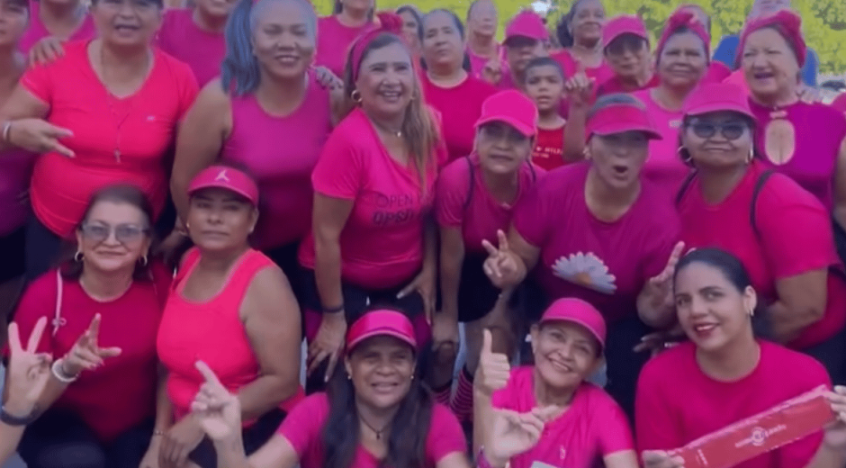 'Santa Marta Activa' se viste de rosa 