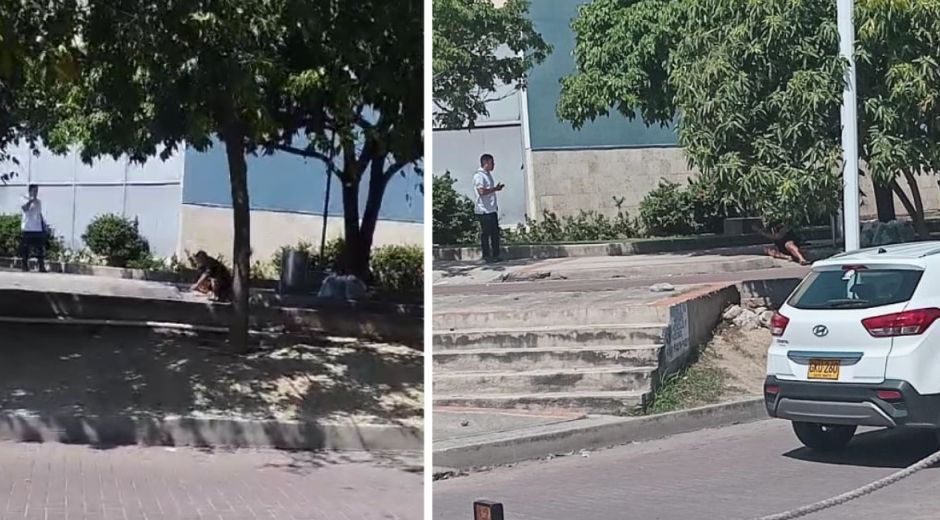 Cortesía Los hechos ocurrieron en la parte trasera del centro comercial Ocean Mall.