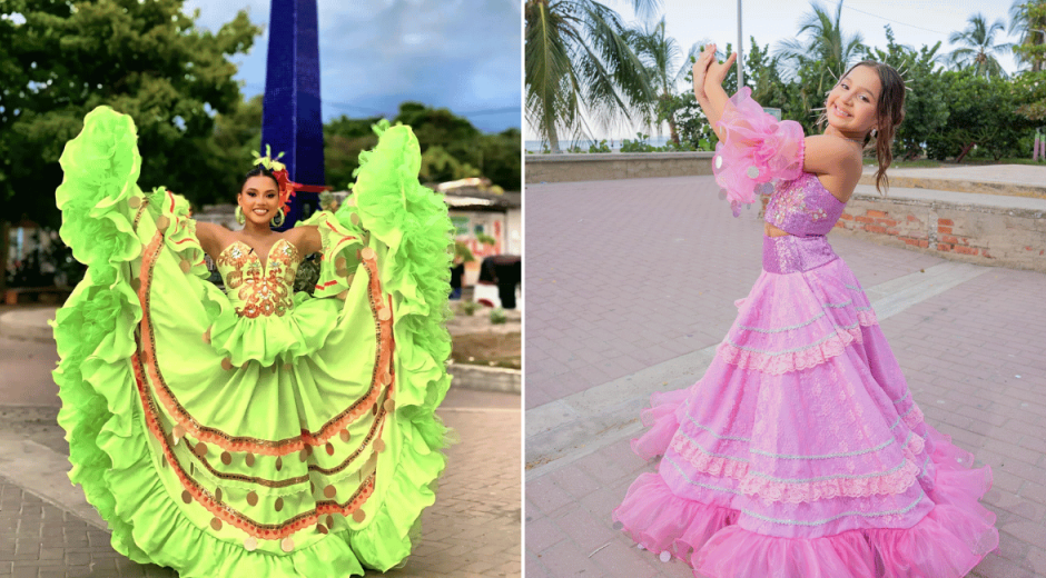 Reinas Festival del Caimán Cienaguero Zulay Ariza y Pamela Zuluaga