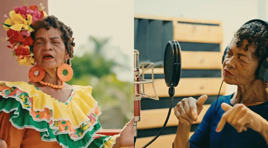 Creadora de la popular canción "Viva Colombia, Viva Falcao" Alexy Hernández