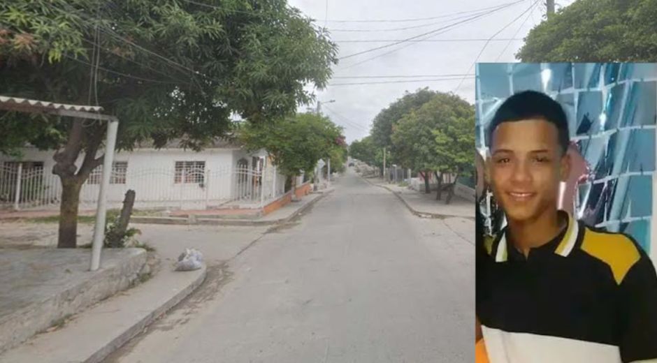 Sector donde se registró el crimen.