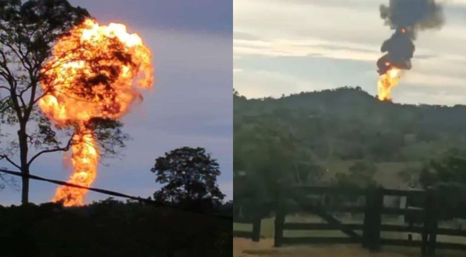 Cortesía Erupción de volcán